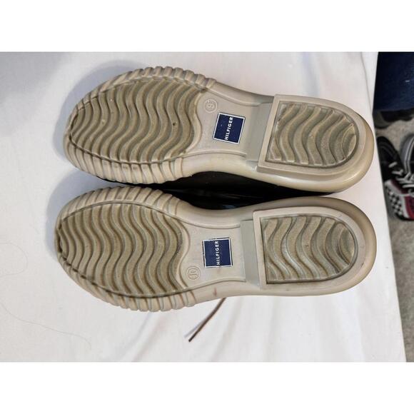 Tommy Hilfiger Duck Boots Women's Size 9 Low Cut Brown Leather Uppers Waterproof - Picture 9 of 9